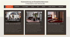 Desktop Screenshot of ferienwohnung-neustadt.de